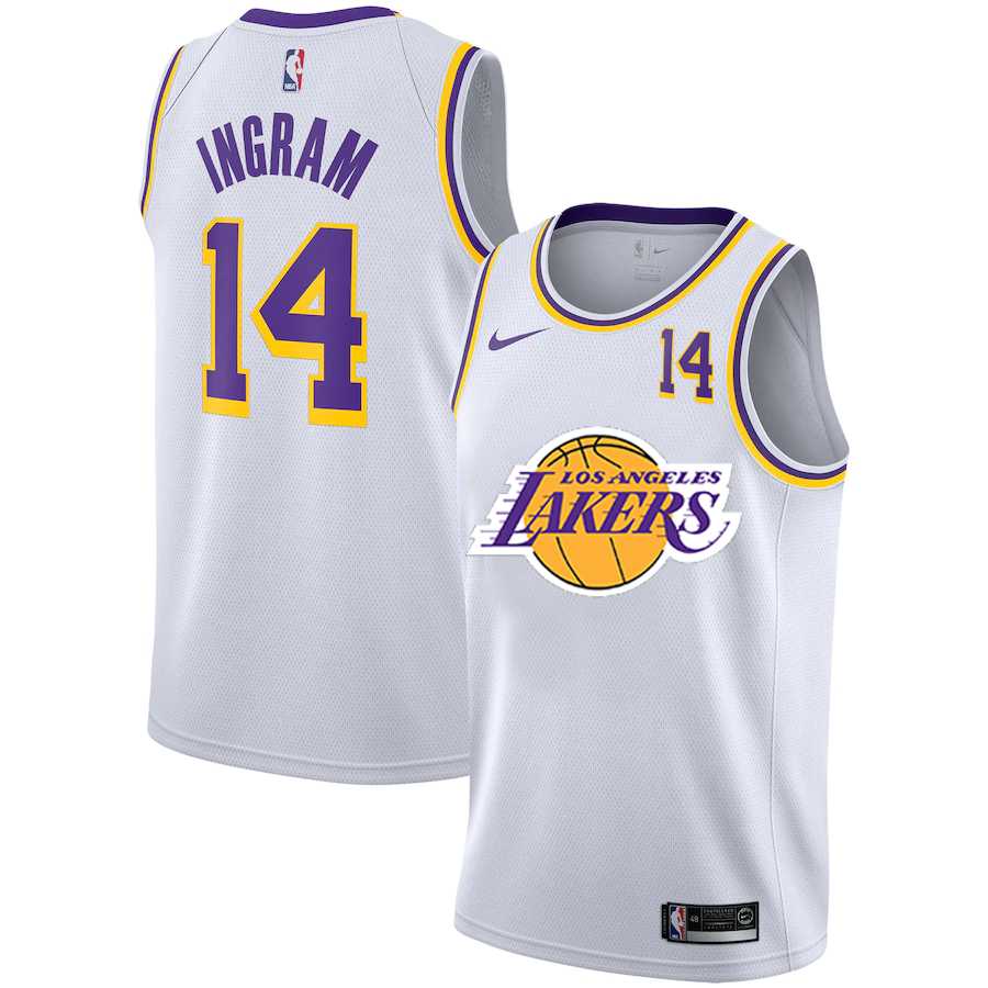 Lakers 14 Brandon Ingram White Nike City Edition Number Swingman Jersey,We sell and wholesale Lakers 14 Brandon Ingram White Nike City Edition Number Swingman Jersey on line form chian!